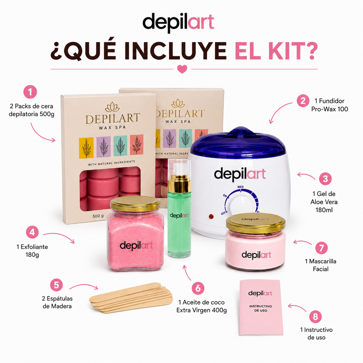 Personal Full Kit Depilación en Casa