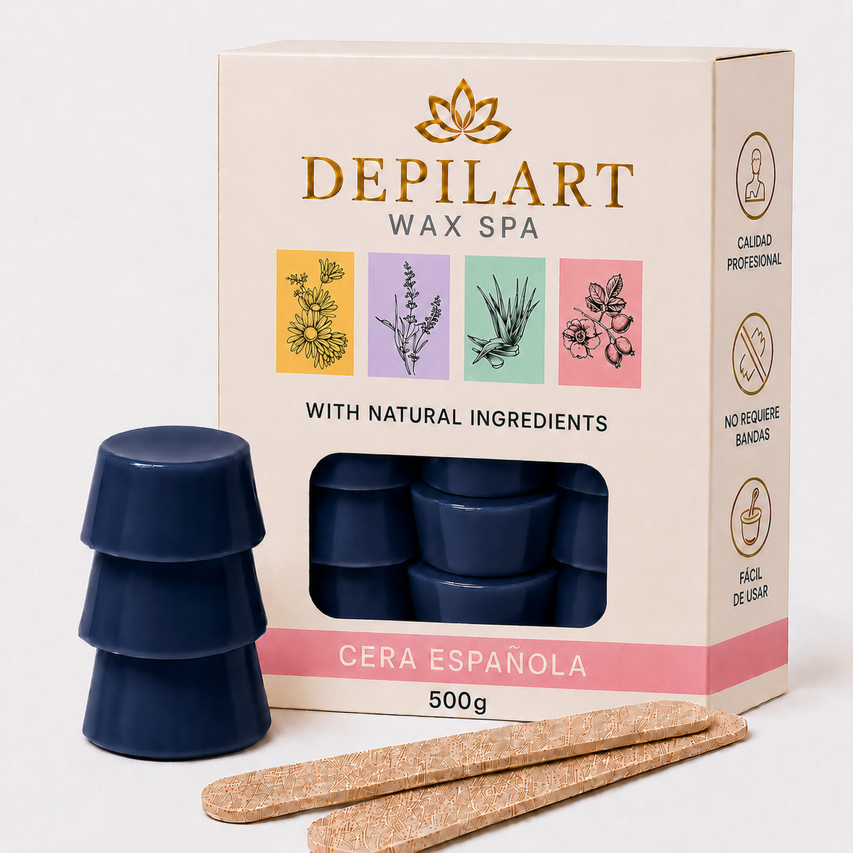 Cera para Depilar en pastillas