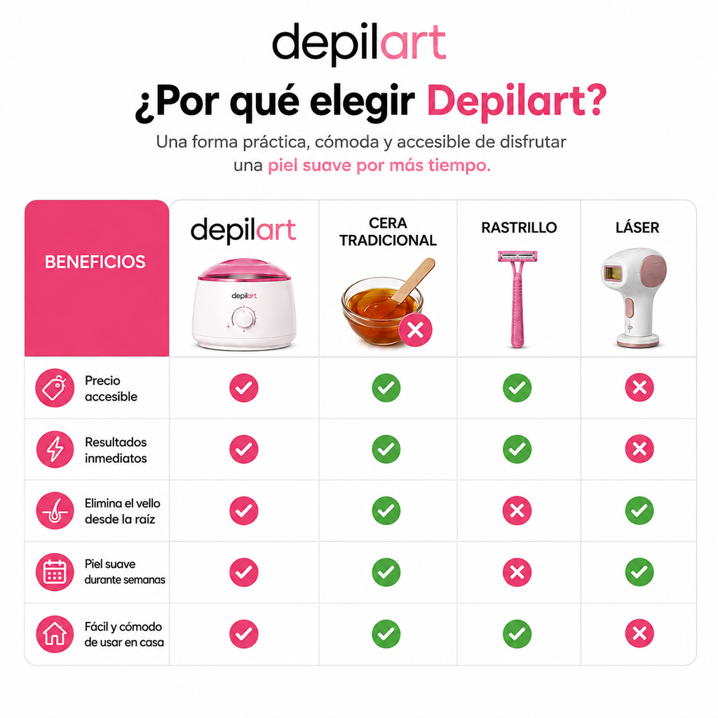 Personal Full Kit Depilación en Casa