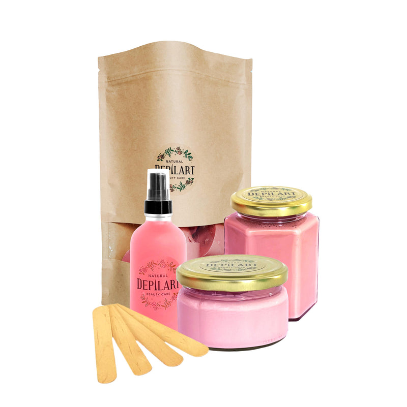 Kit Facial Rosa